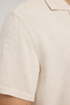 Truth Resort Collar Shirt Oatmeal
