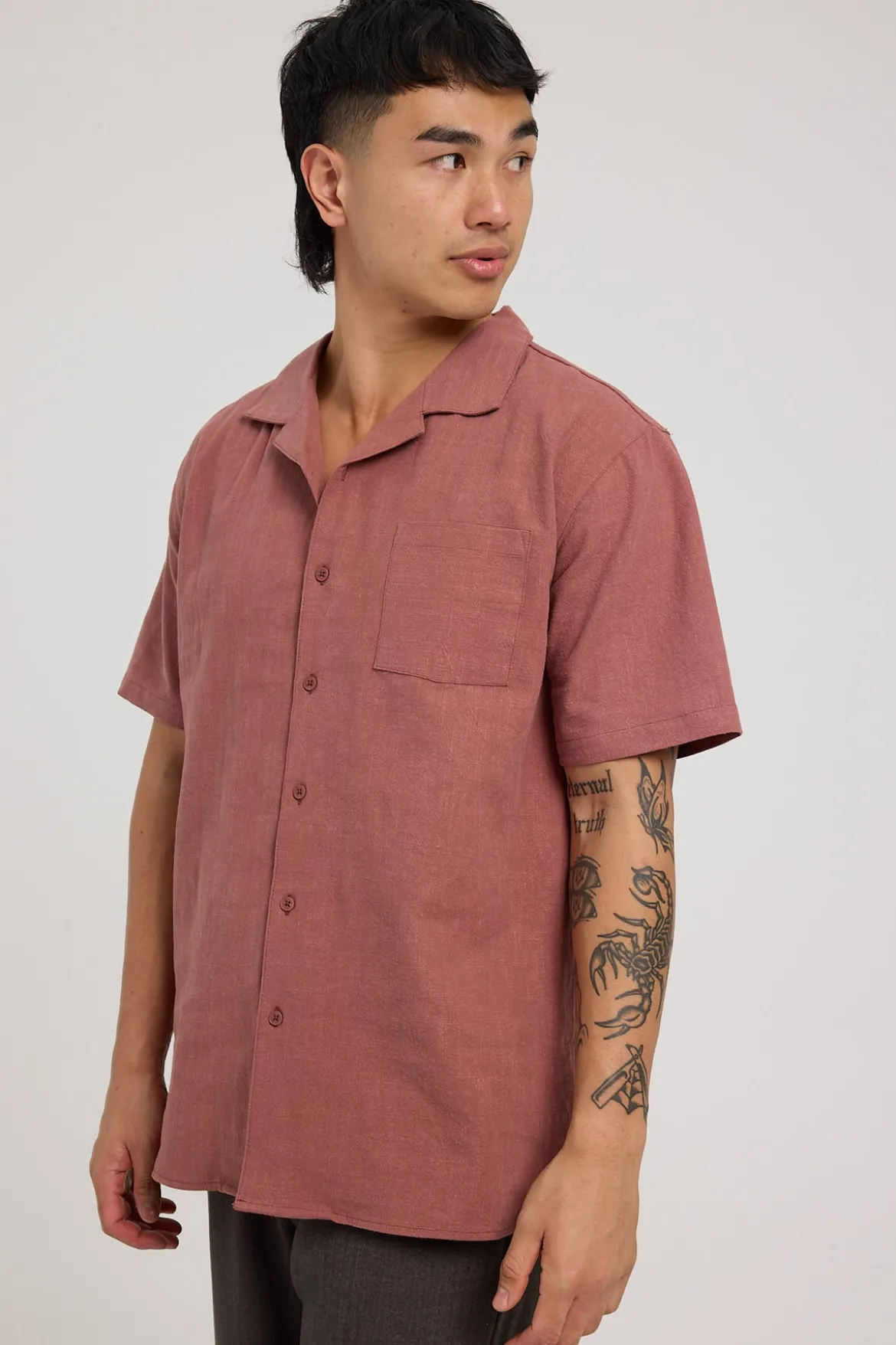 Truth Resort Shirt Mulberry