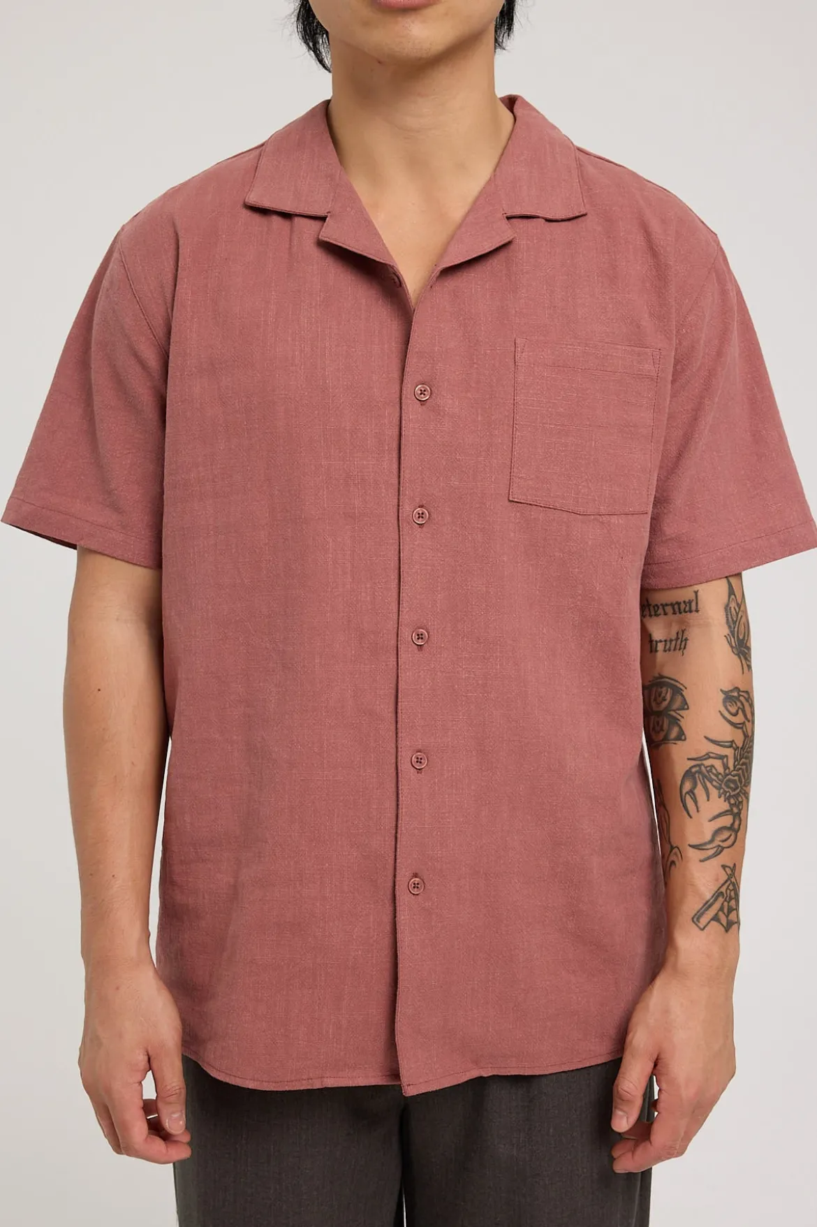 Truth Resort Shirt Mulberry