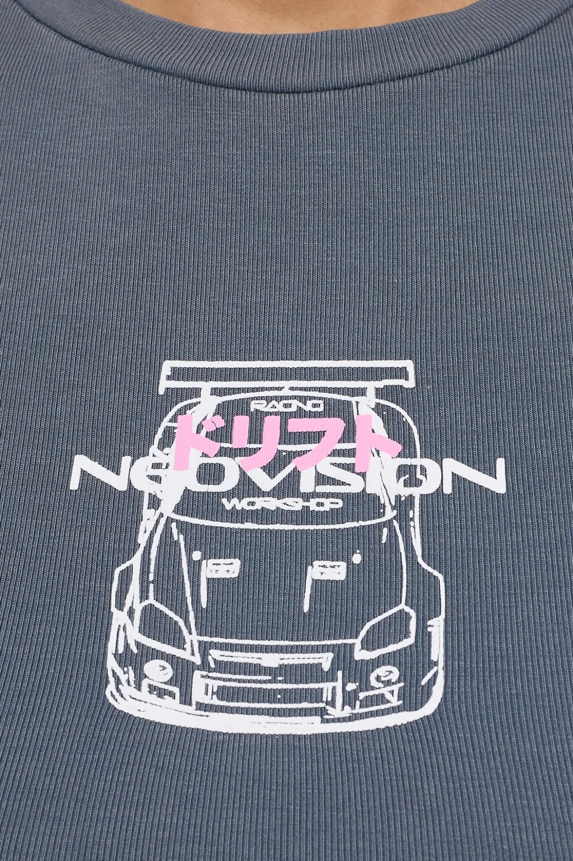Tuner Baby Tee Stormy Blue