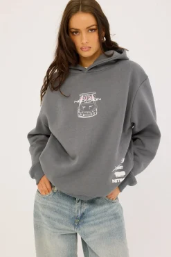Tuner Relaxed Hoodie Stormy Blue