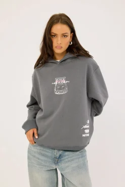 Tuner Relaxed Hoodie Stormy Blue