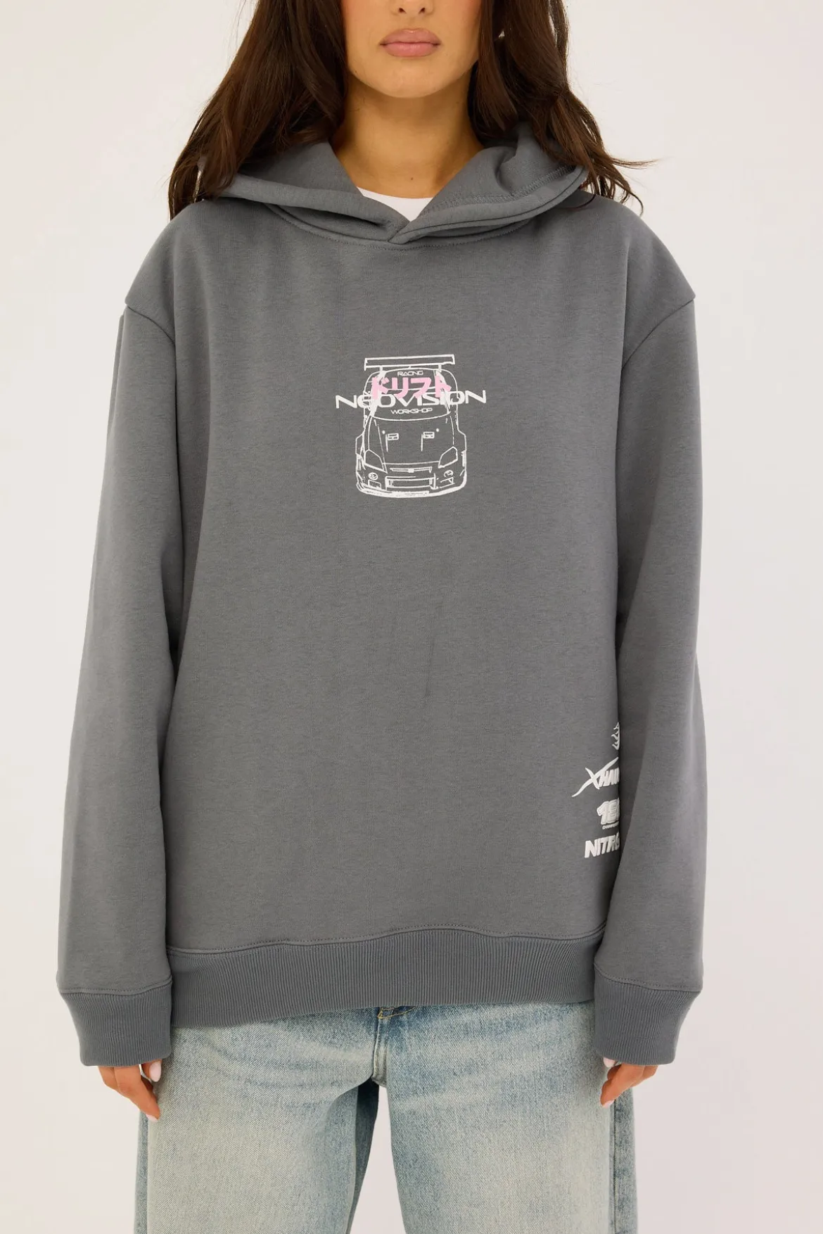 Tuner Relaxed Hoodie Stormy Blue