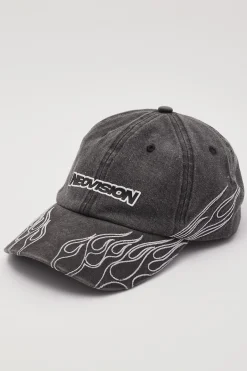 Twin Turbo Dad Cap Washed Black