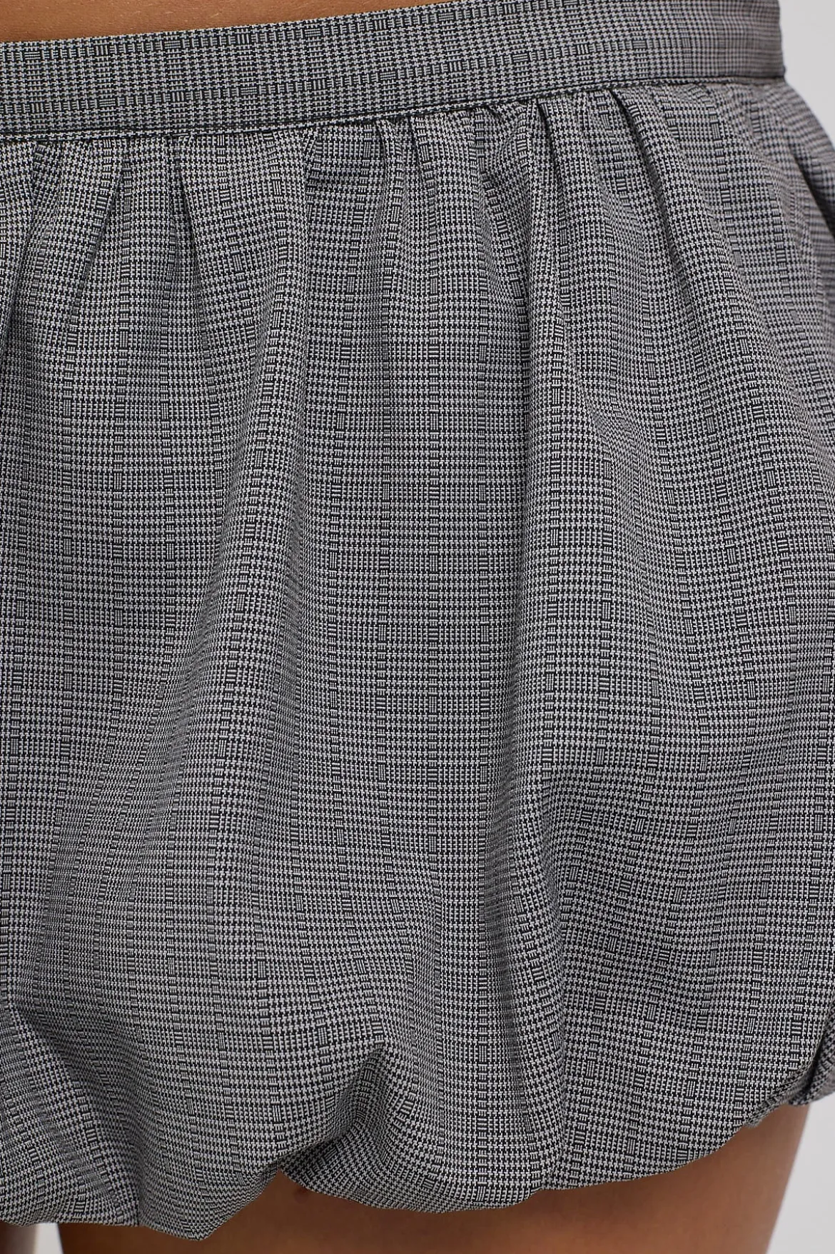 Un Tutu Mini Skort Onyx Gingham