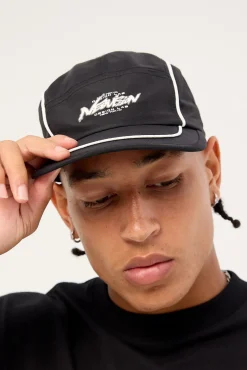 Underpass 5 Panel Cap Black