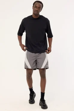 Underpass Elastic Waist Short Grey