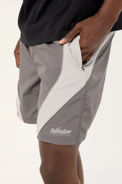 Underpass Elastic Waist Short Grey