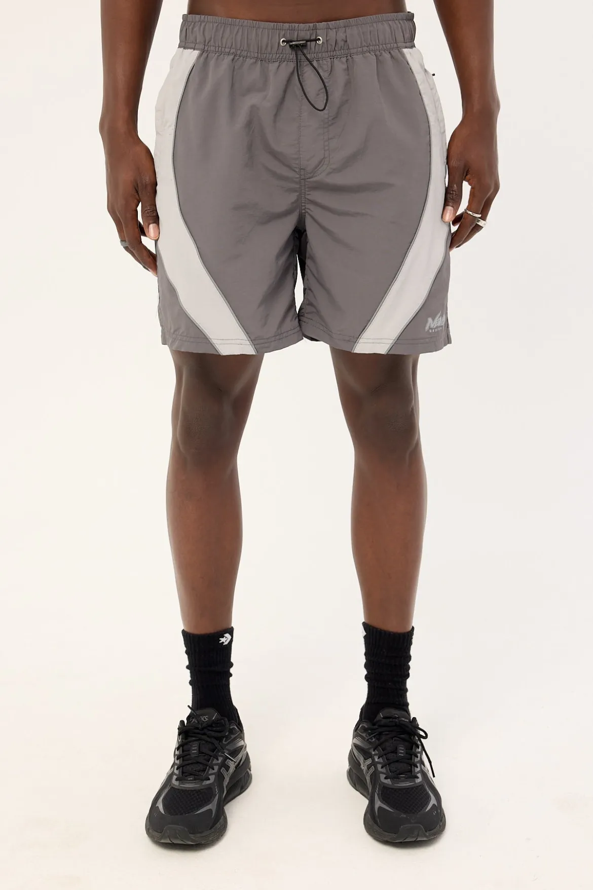 Underpass Elastic Waist Short Grey