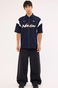 Underpass Oversize Shirt Navy