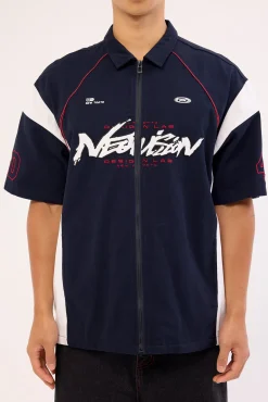 Underpass Oversize Shirt Navy