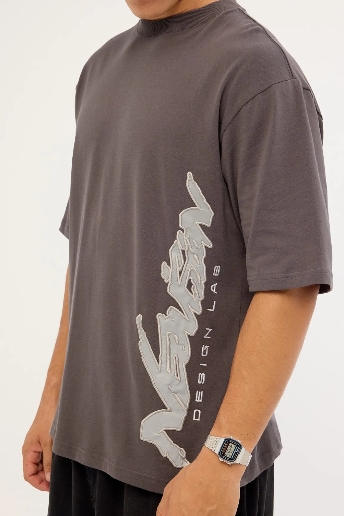 Underpass Street Super Heavy Tee Dark Grey