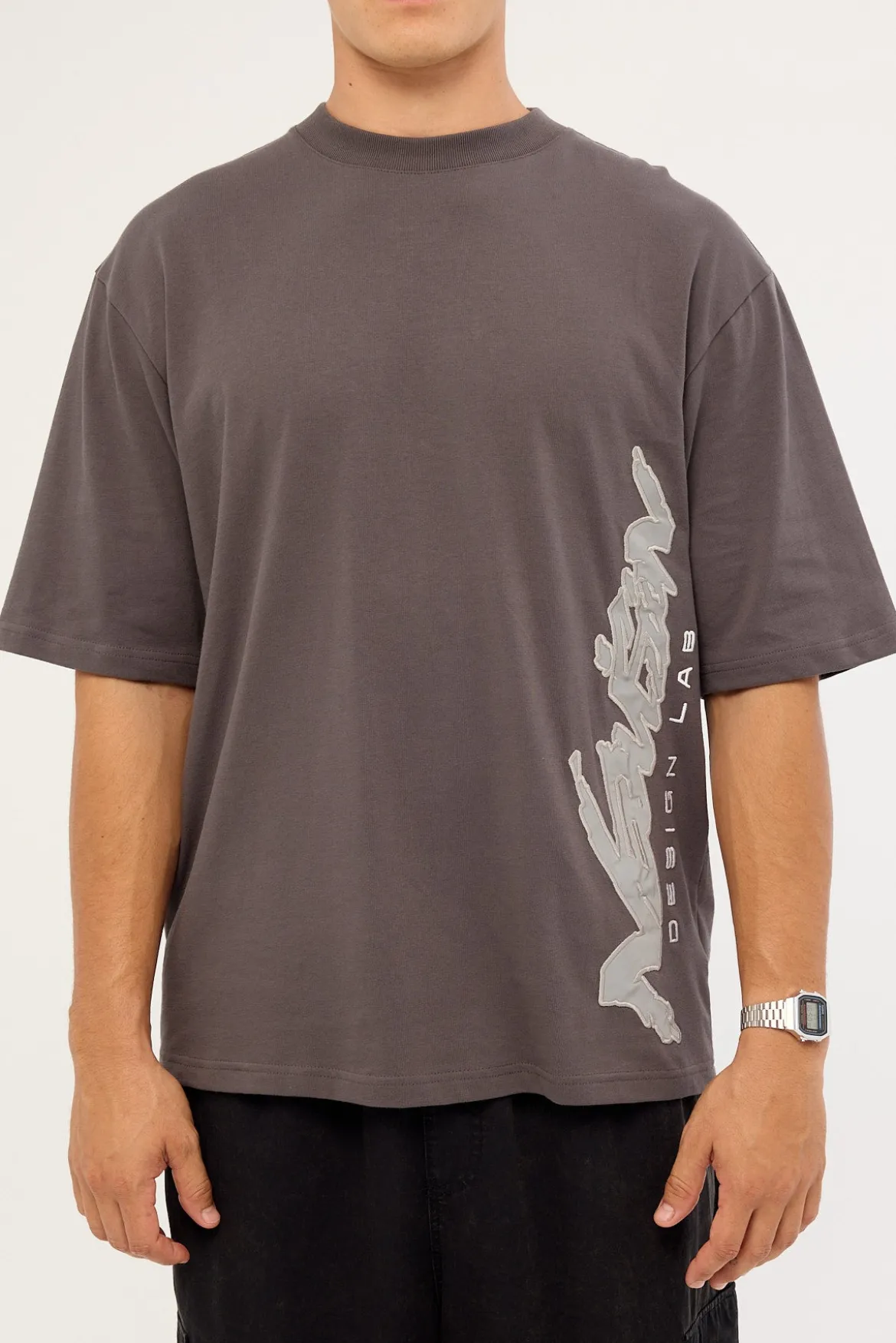 Underpass Street Super Heavy Tee Dark Grey
