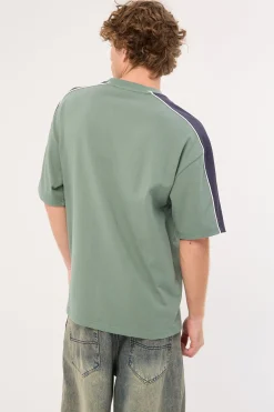 Uprising Panelled Heavy Tee Slate