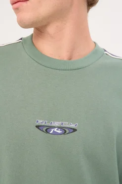 Uprising Panelled Heavy Tee Slate