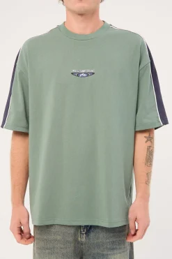 Uprising Panelled Heavy Tee Slate