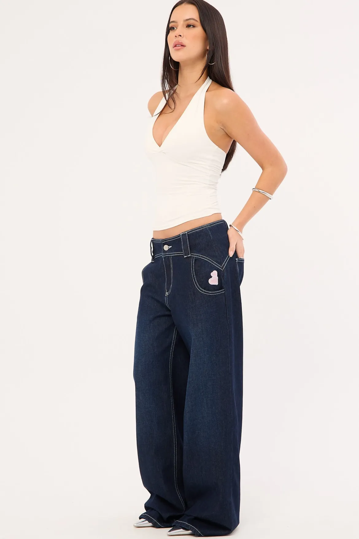 Urban Instinct Low Baggy Jean Raw Indigo