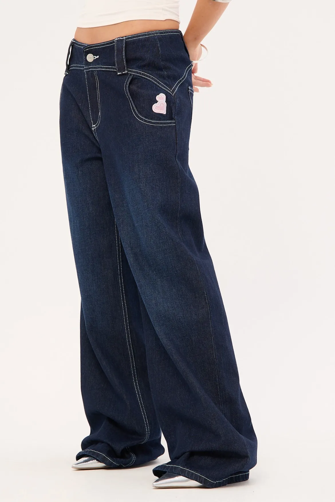 Urban Instinct Low Baggy Jean Raw Indigo
