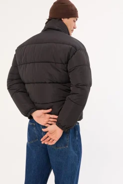 Vancouver Recycled Puffer Jacket Jet Black