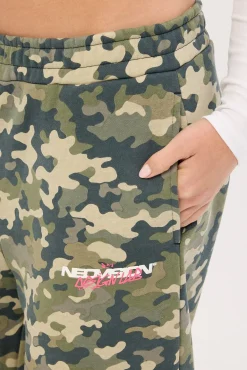 Vanish Camo Straight Leg Trackpant Camo