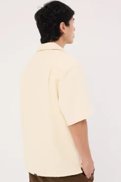 Vanished Short Bowling Shirt Heritage White