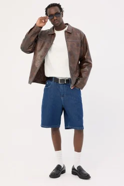 Vanity Big Dawg Jean Short BPM Blue