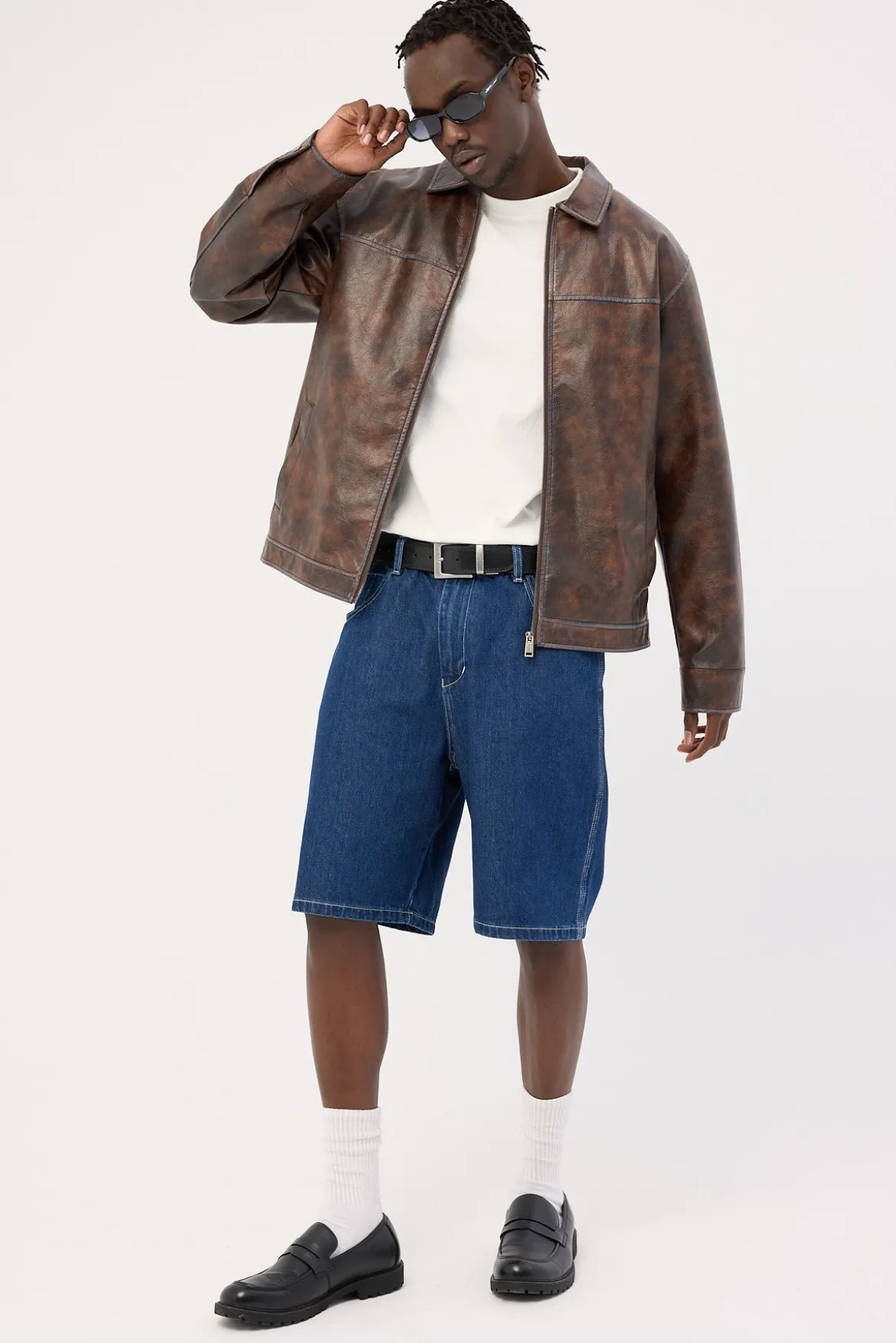 Vanity Big Dawg Jean Short BPM Blue