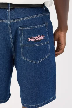 Vanity Big Dawg Jean Short BPM Blue