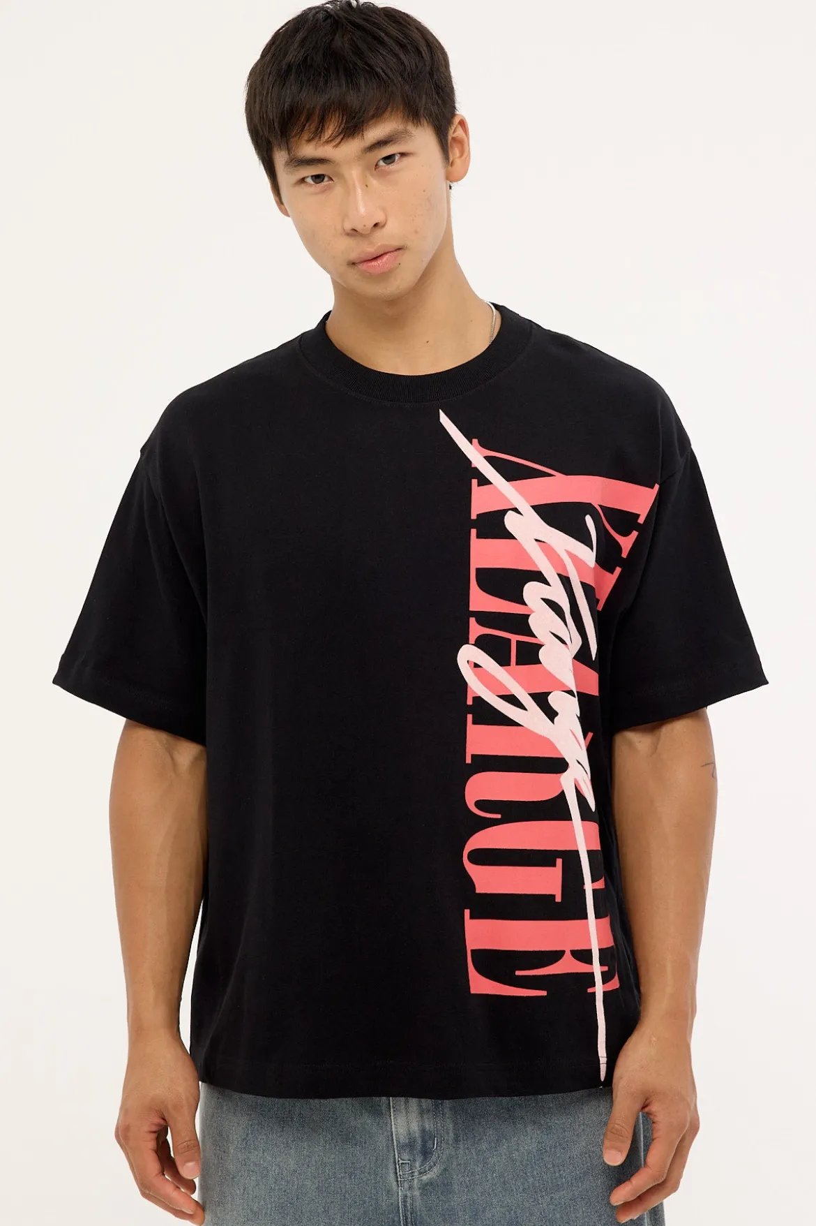 Vertical Gorilla Fit Tee Black