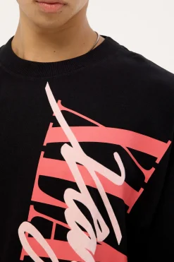 Vertical Gorilla Fit Tee Black