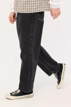 Victory League Big Slacker Jean Aged Black