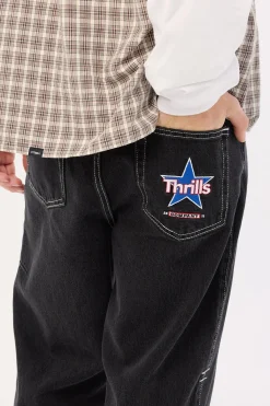 Victory League Big Slacker Jean Aged Black
