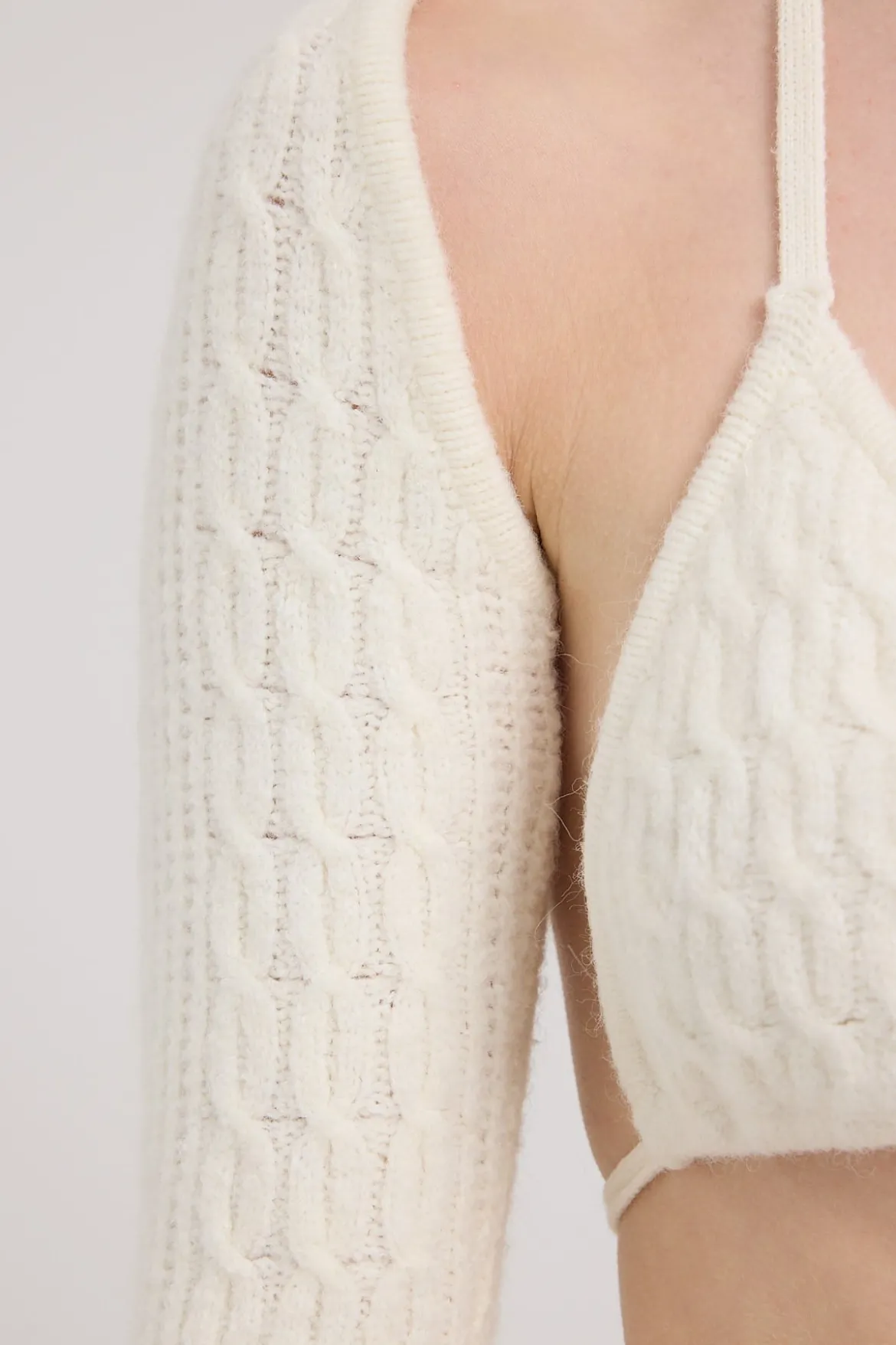 Vida Knit Bolero Cream
