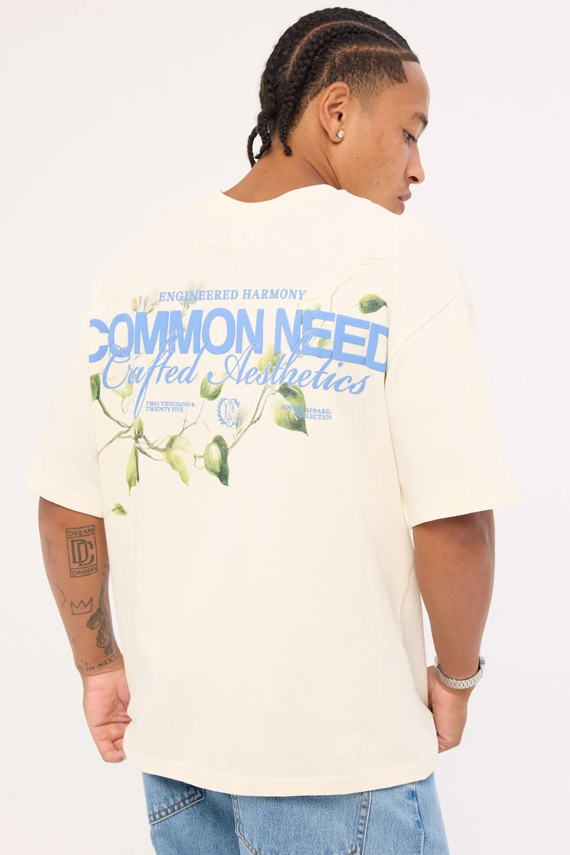Vine Heavyweight Easy Tee Off White
