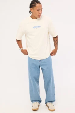Vine Heavyweight Easy Tee Off White