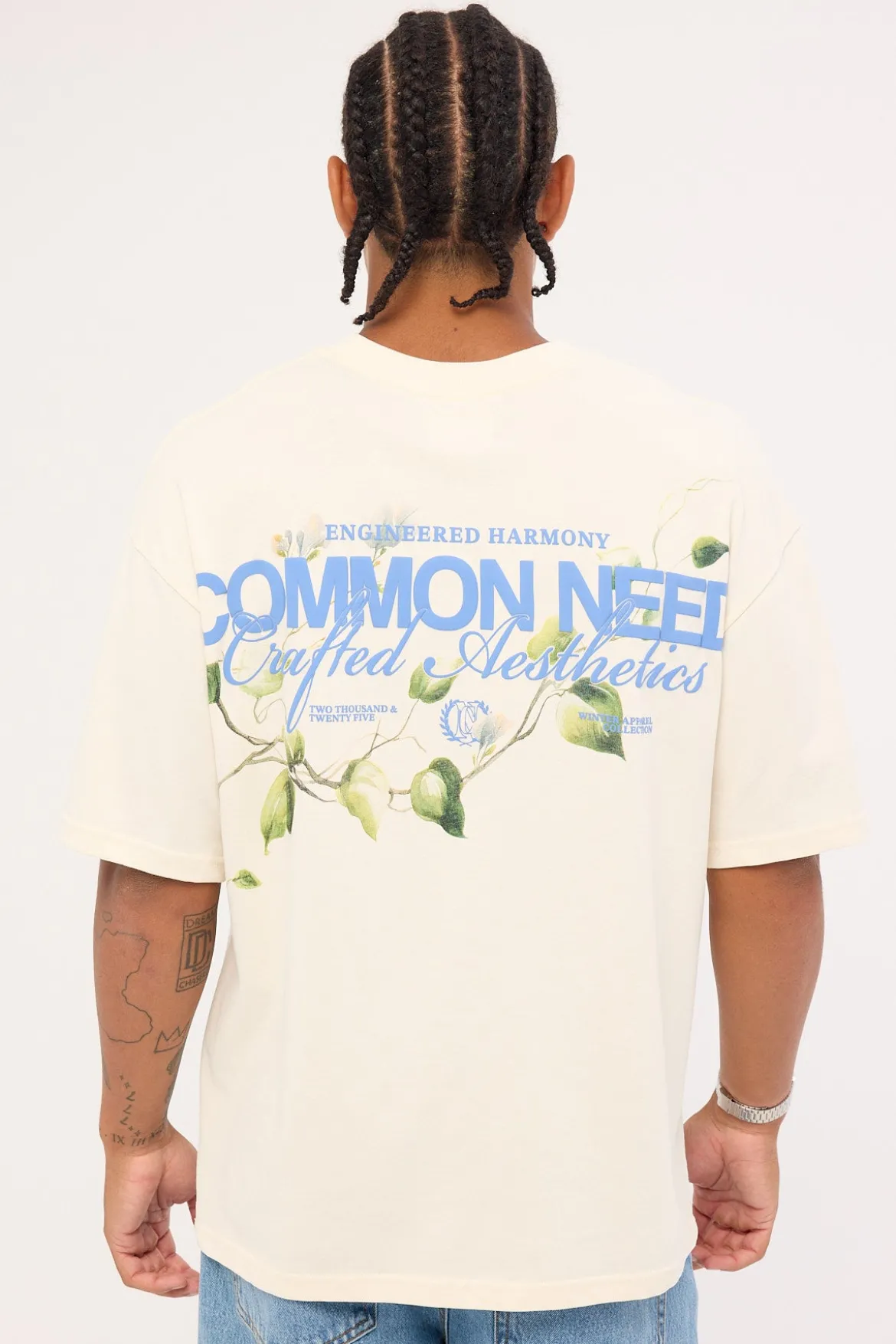 Vine Heavyweight Easy Tee Off White