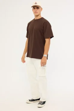 Vinyl Cargo Pant Off White
