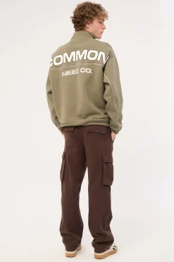 Vinyl Cargo Pant Washed Brown