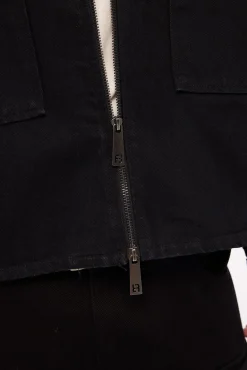 Viper Boxy Jacket Black