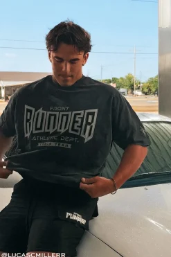 Viper Dept Tee Washed Black