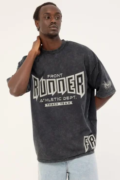 Viper Dept Tee Washed Black
