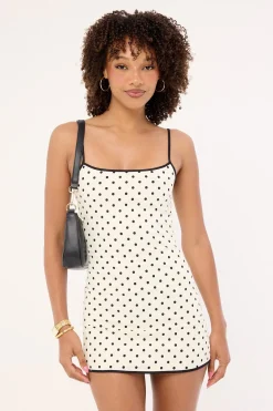Voyage Mini Dress Moonlight Polka