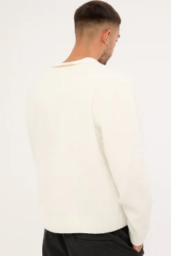 Wallace Knit Polo Off White