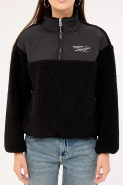 Warm Down Polar Fleece Charcoal