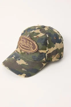 Washed Camo Dad Cap Camo