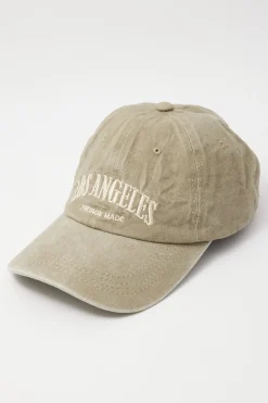 Washed Los Angeles Cap Khaki