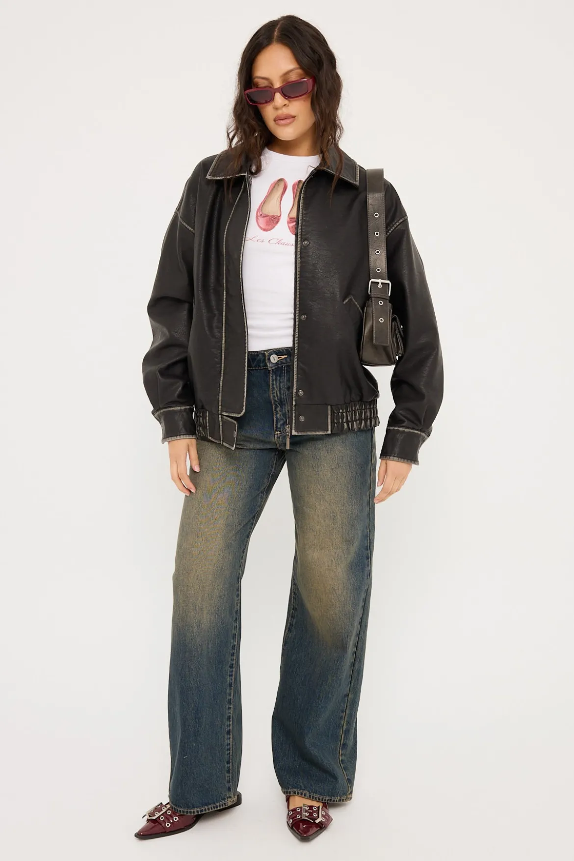 Washed Maxx Bomber Black