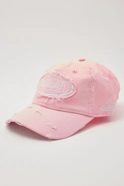 Washed Pink Dad Cap Pink