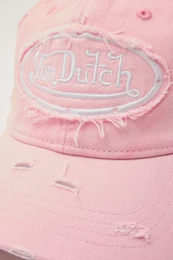 Washed Pink Dad Cap Pink