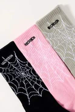 Web Sock 3 Pack Multi
